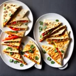 Roasted Vegetable Quesadilla compressed image1