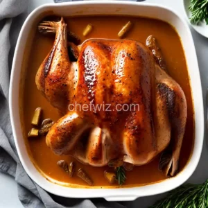Roasted and Braised Turkey with Cognac Gravy compressed image1