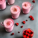 Rooh Afza Milkshake Rose Milk Simple Mug Recipe compressed image1