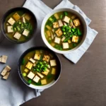 Rustic Miso Soup With Tofu and Seaweed Recipe compressed image1