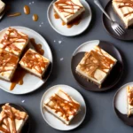 Salted Caramel Cheesecake Squares compressed image1