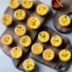 Savory Breakfast Mini Cheesecakes compressed image1