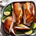 Savory Turkey Breast with Herbs and White Wine compressed image1