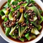 Shanghai Baby Bok Choy With Black Bean Sauce Recipe compressed image1
