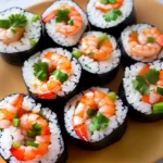 Shrimp Sushi Rolls compressed image1