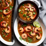 Shrimp with Ancho Butter Sauce compressed image1