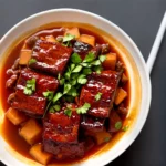 Slow Cooked Red Braised Pork Belly compressed image1
