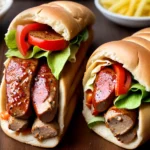 Smoked Italian Sausage Hoagie compressed image1