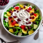 Sour Cream Cranberry Jell O Salad compressed image1