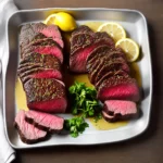 Sous Vide Beef Tenderloin with Lemon Parsley Butter Recipe compressed image1