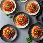 Spaghetti With Marinara Sauce compressed image1