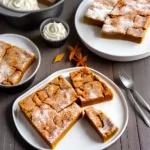 Spiced Pumpkin Bars with Cream Cheese Icing compressed image1