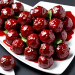 Spicy Grape Jelly Meatballs compressed image1