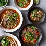 Spicy Vietnamese Beef Noodle Soup compressed image1