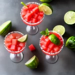 Spicy Watermelon Margarita compressed image1