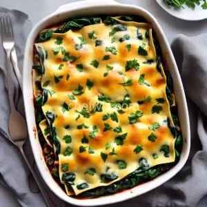 Spinach and Mushroom Lasagna compressed image1