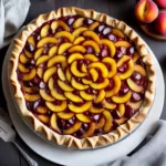 Stone Fruit Lattice Pie compressed image1