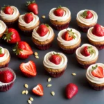 Strawberry Compote Cupcakes compressed image1