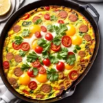 Sunrise Sausage Frittata compressed image1