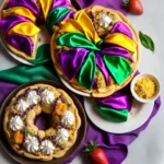 Super Easy Mardi Gras King Cake compressed image1