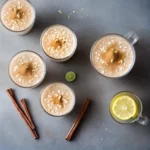 Sweet Cinnamon Flavored Oatmeal Drink Horchata compressed image1