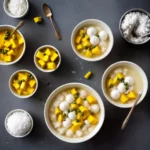 Tapioca Pearls with Coconut Milk and Mango Tambo Tambo from The Adobo Road Cookbook compressed image1