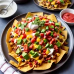 Tex Mex Breakfast Waffle Nachos compressed image1