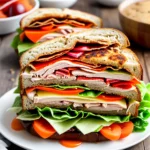 Thanksgiving Leftovers Turkey Club compressed image1