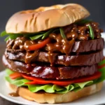 Ting Town Barbeque Beef Sandwich compressed image1