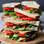Vegan BLT Sandwich compressed image1