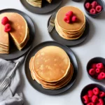 Vegan Overnight Pancakes compressed image1