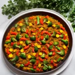 Vegetable Paella Paella Verdura compressed image1