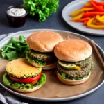 Veggie Burger compressed image1