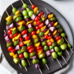 Veggie Kabobs with Herb and Garlic Marinade compressed image1