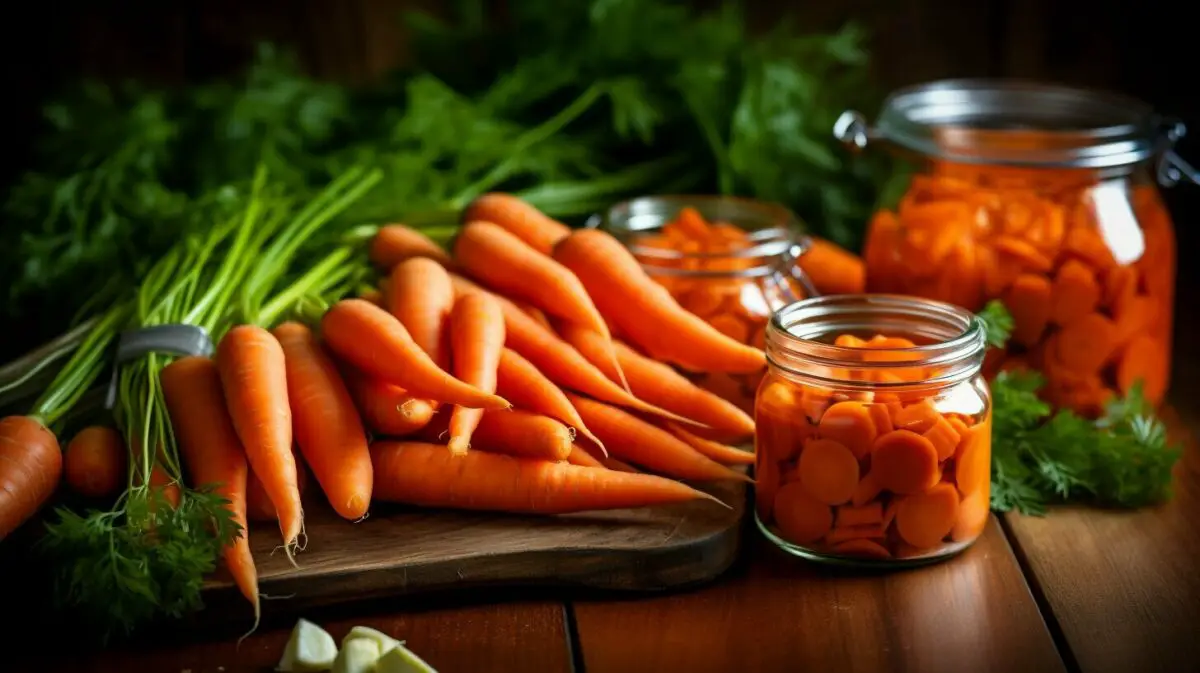 Storing Carrots for Future Use