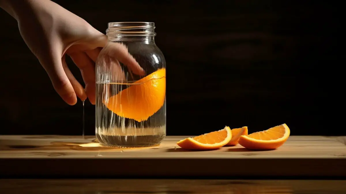 Storing Cut Oranges