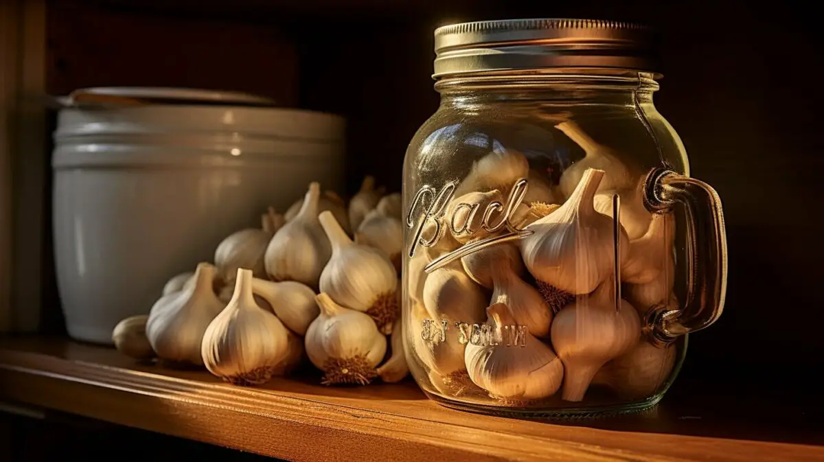 Storing Garlic Image