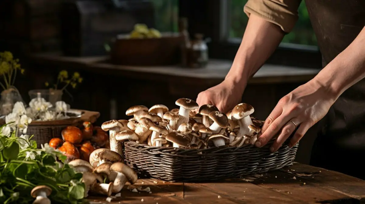 Storing and Preparing Mushrooms