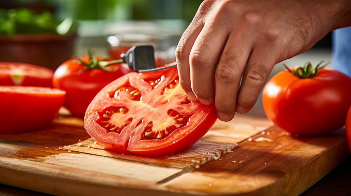 Tomato Cutting Techniques