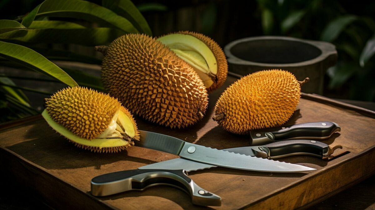 Tools for Cutting Jackfruit