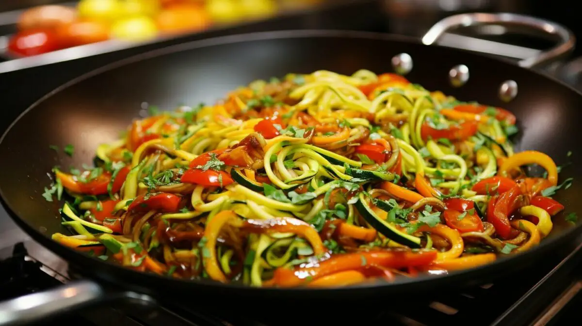 Zucchini Noodle Stir Fry