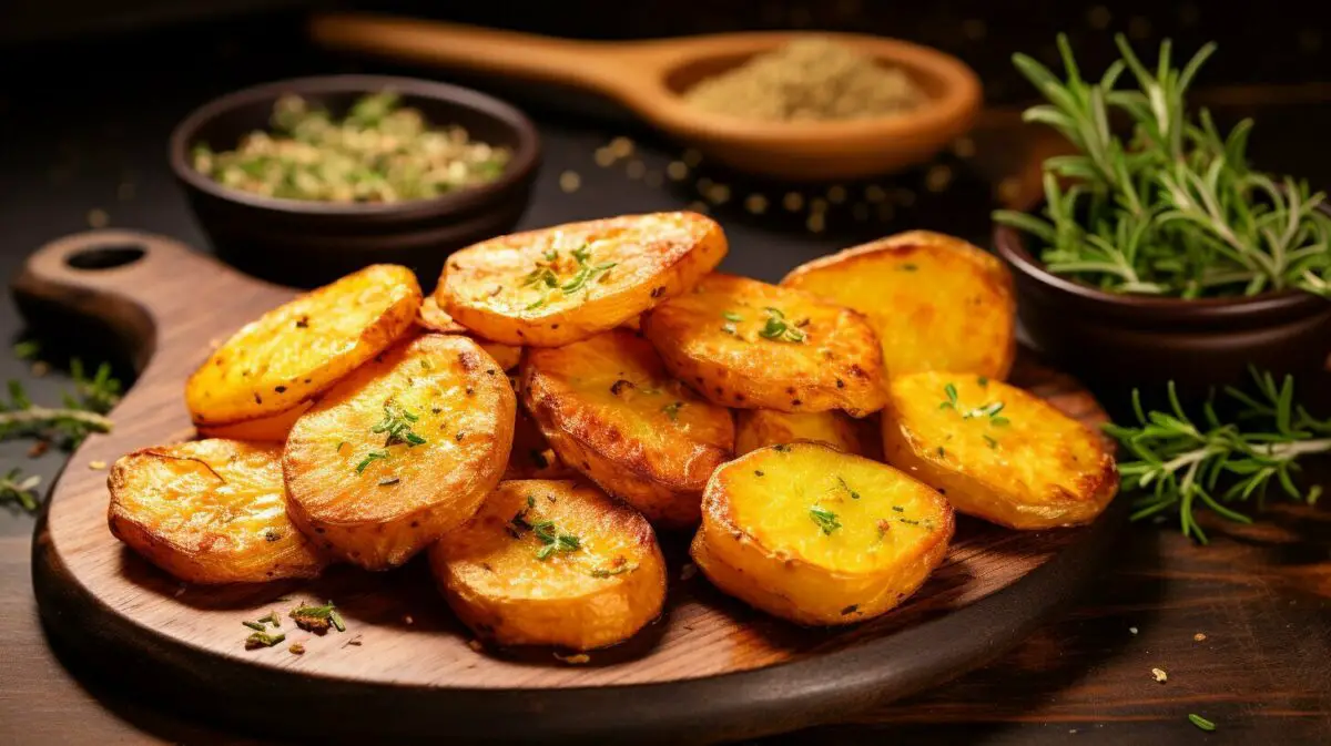 air fryer potatoes image