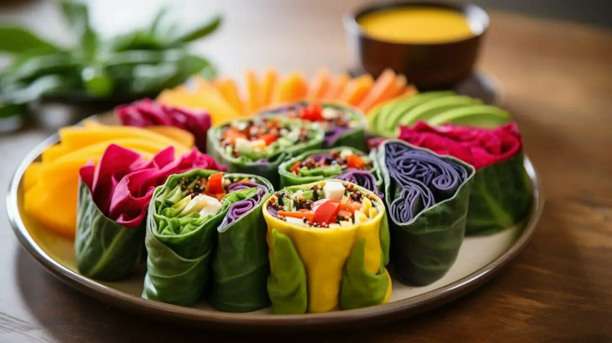 chard wrap serving suggestions
