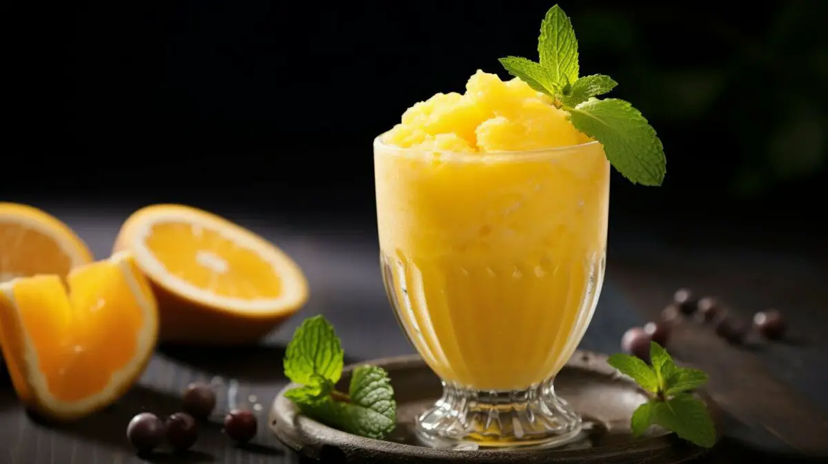 frozen passion fruit smoothies