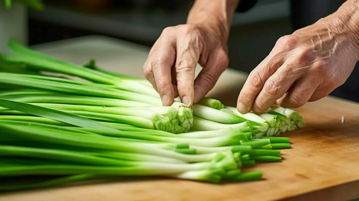 green onion cutting tricks