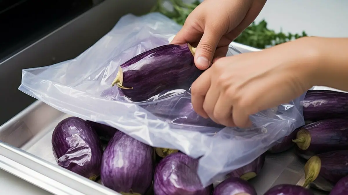 how to cut eggplant