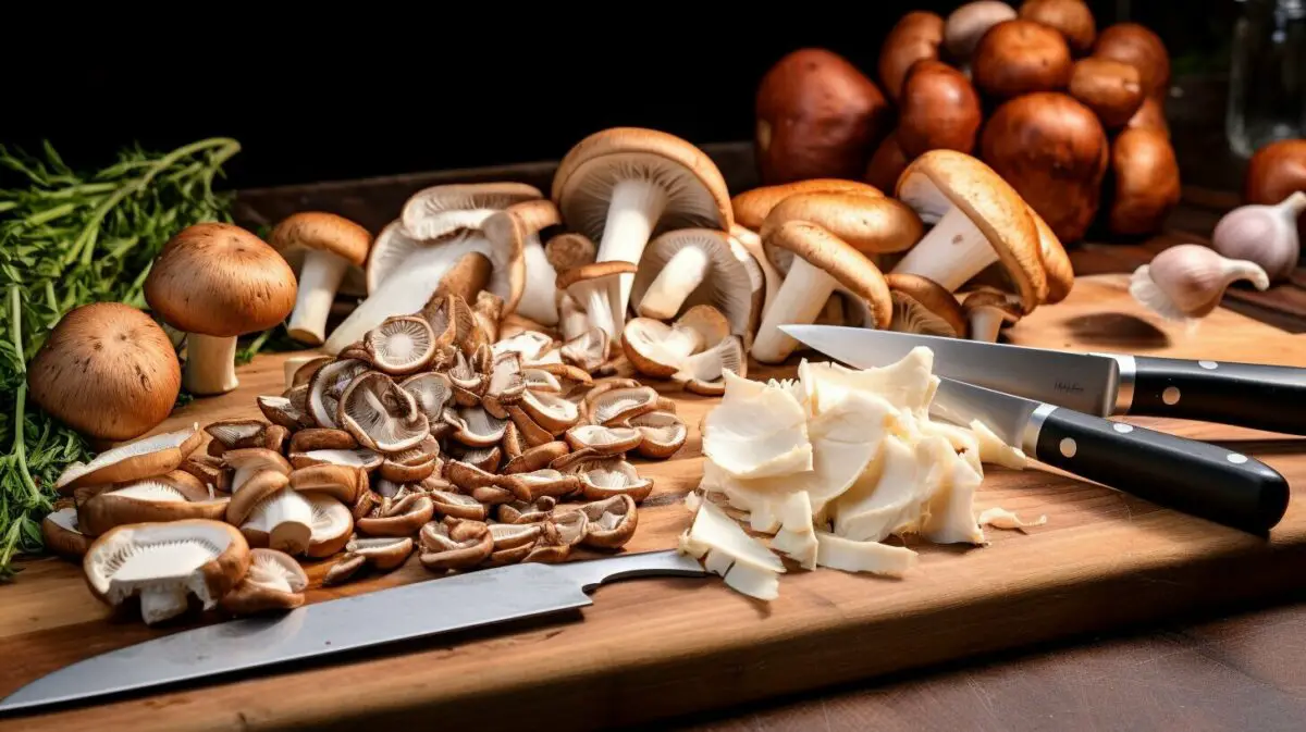mushroom cutting tools