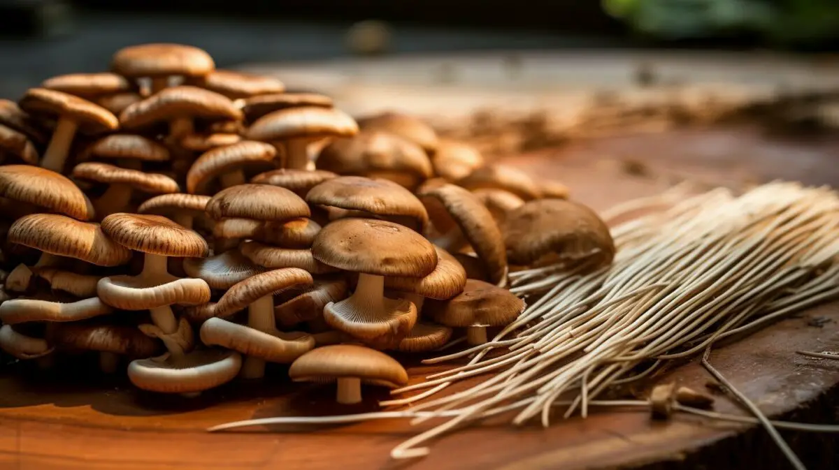 mushroom matchsticks