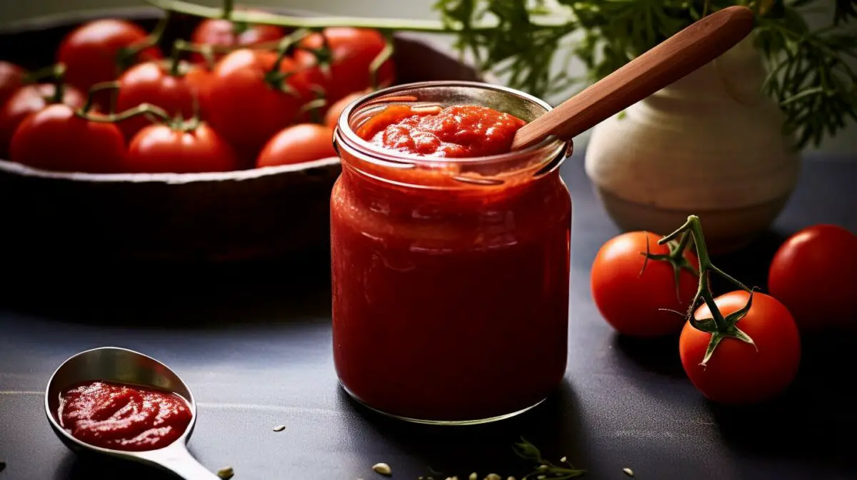 pureed tomatoes