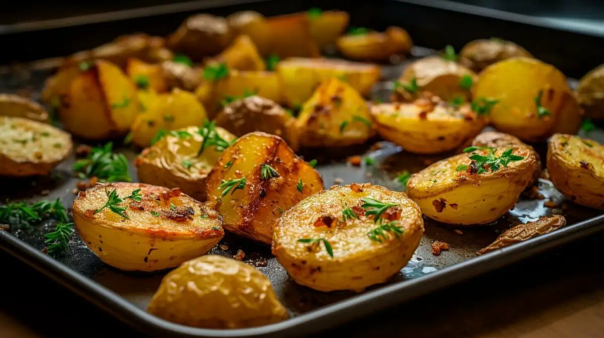 roasted potatoes